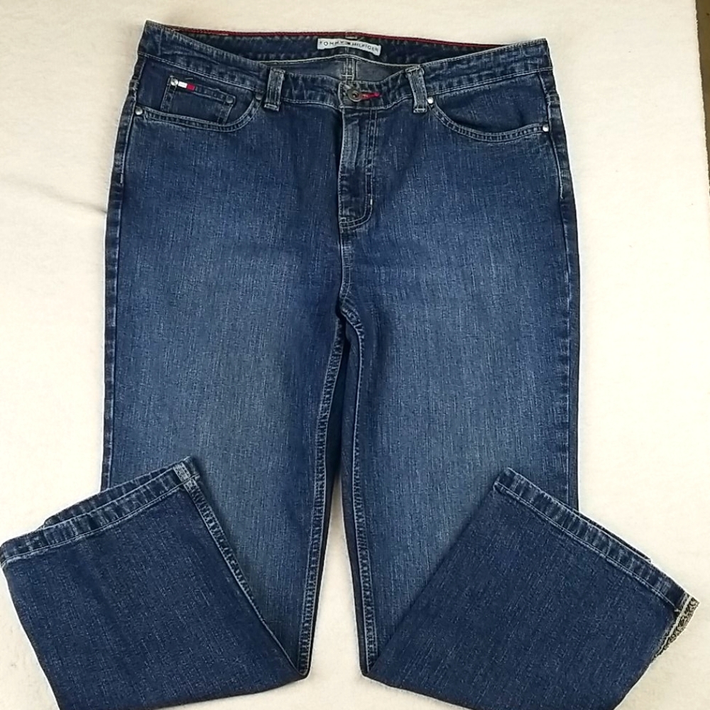 Vintage Tommy Hilfiger Jeans Capri Size 12